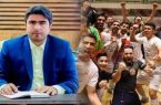 پیام تبریک دکتر عباس زاده به مناسبت پنجمین قهرمانی تیم فوتسال مس سونگون در سوپر لیگ کشور