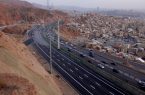 ساماندهی وضعیت آسفالت بزرگراه پاسداران شهر تبریز