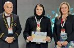 مدال شایستگی بانوی تبریزی در آکادمی علوم اروپا